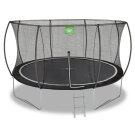 EXIT Black Edition Trampolin ø427cm - schwarz