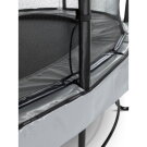 EXIT Elegant Premium Trampolin ø305cm mit Deluxe Sicherheitsnetz - grau