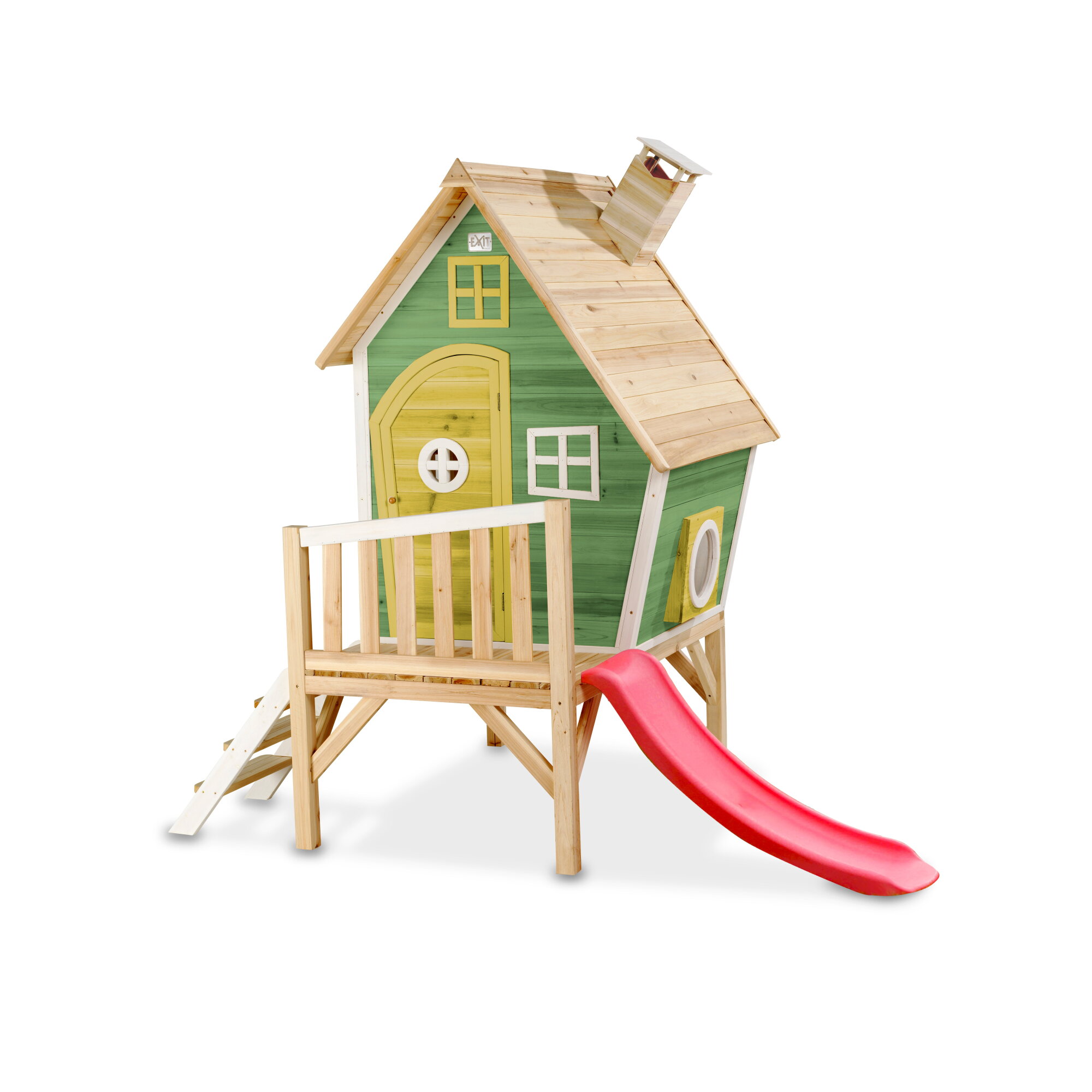 EXIT Fantasia 300 Holzspielhaus - grün | EXIT Toys