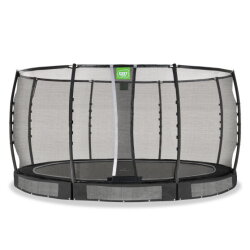 EXIT Allure Premium Bodentrampolin &oslash;427cm - schwarz