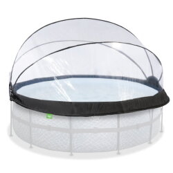 EXIT Poolabdeckung ø427cm - auch für Intex/Bestway - universell