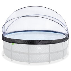 EXIT Poolabdeckung ø450cm - auch für Intex/Bestway - universell