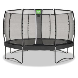 EXIT Allure Premium Trampolin &oslash;427cm - schwarz
