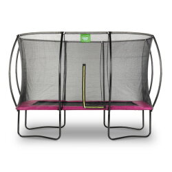 EXIT Silhouette Trampolin 244x366cm - rosa