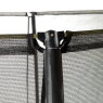 EXIT Silhouette Trampolin 244x366cm mit Leiter - schwarz