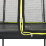 EXIT Silhouette Trampolin 214x305cm mit Leiter - schwarz