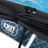 EXIT Stone Pool 300x200x65cm mit Filterpumpe und Sonnensegel - grau