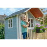 EXIT Loft 750 Holzspielhaus - blau
