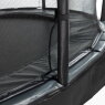 EXIT Elegant Premium Inground-Trampolin 214x366cm mit Deluxe Sicherheitsnetz - schwarz