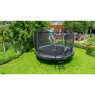 EXIT Elegant Trampolin ø305cm mit Economy Sicherheitsnetz - schwarz