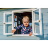 EXIT Loft 750 Holzspielhaus - blau