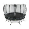 EXIT Elegant Trampolin ø427cm mit Economy Sicherheitsnetz - schwarz