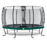 EXIT Elegant Trampolin ø427cm mit Economy Sicherheitsnetz - grün