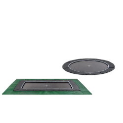 Ebenerdiges Trampolin