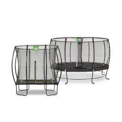 Trampoline auf Füßen